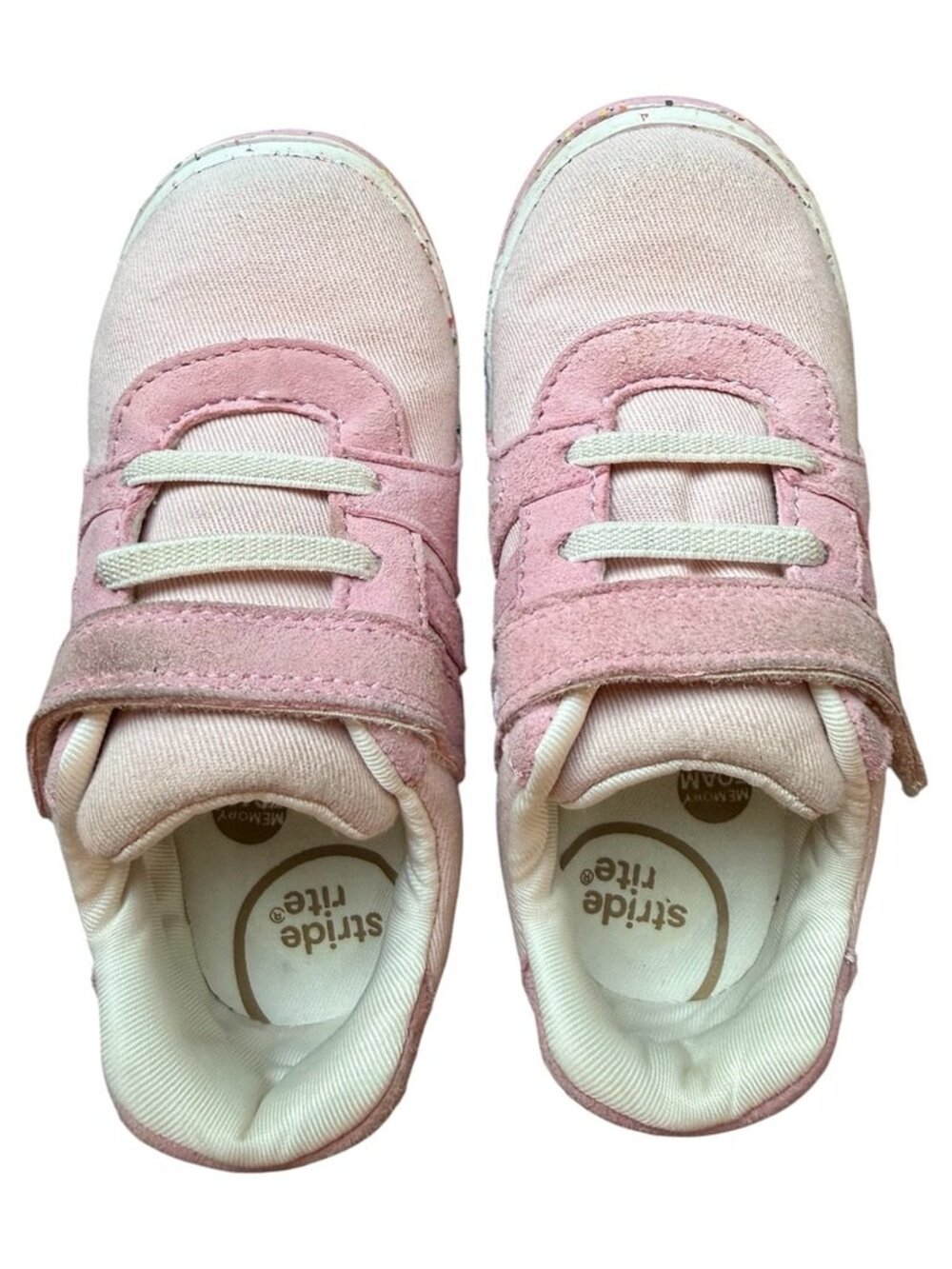 Stride Rite Fern Toddler Sneakers – Size 9W – Pink